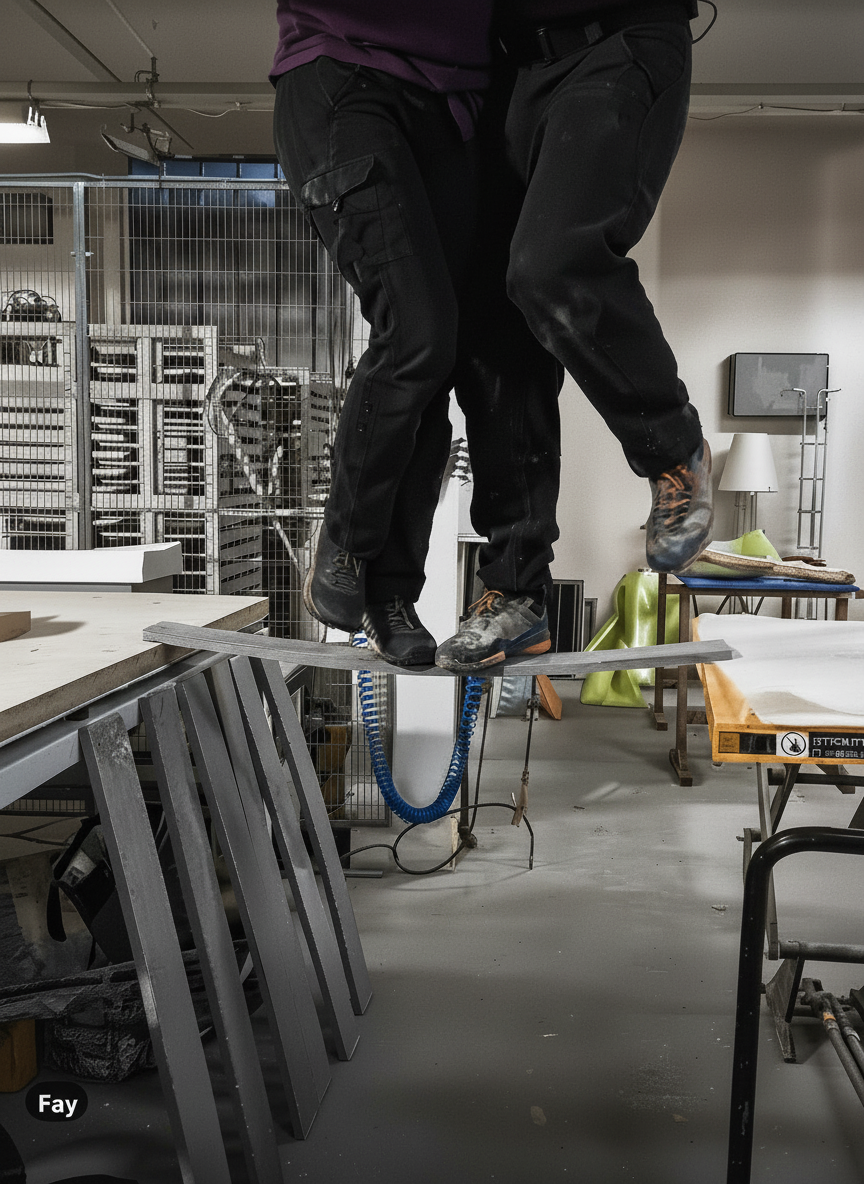 Bendable Concrete — Zevnik Lab load test